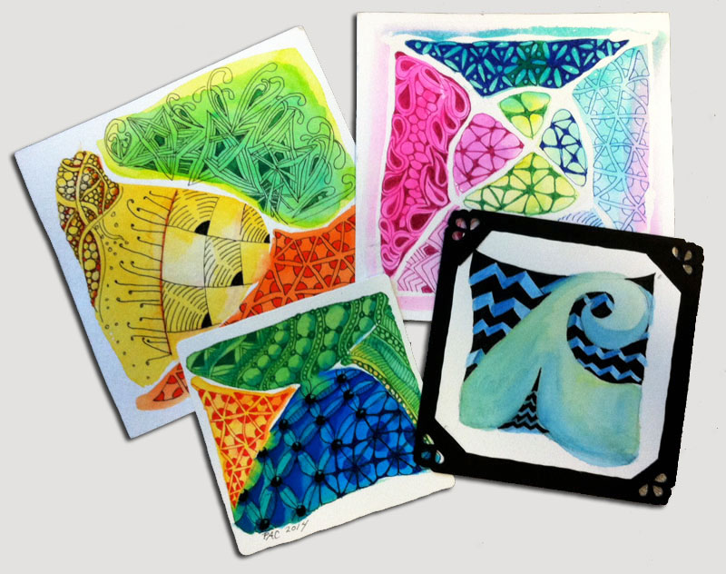 Colorful Zentangle Art: Easy Aluminum Foil Kids Project